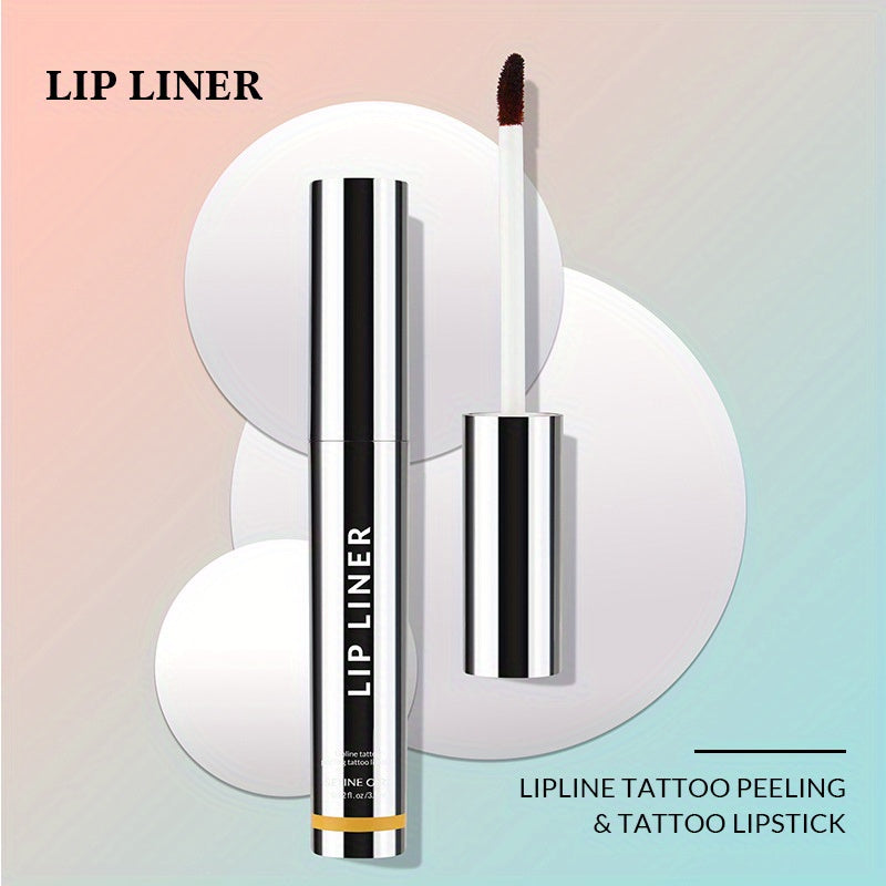 3pcs Lip Liner, Peel Off Lip Liner Tattoo, Peel Off Lip Stain, Peel Off Long Lasting Lip Stain, Infused with Vitamin E Moisturising, Makeup Gift for Women STORE ARBELLA'S