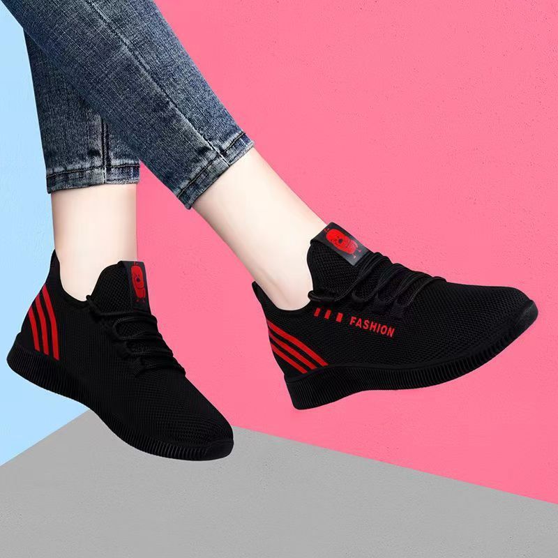 Women's Breathable Lace-Up Sneakers - Comfortable, Non-Slip Casual Running & Hiking Shoes with Soft PU Sole store Arbellas