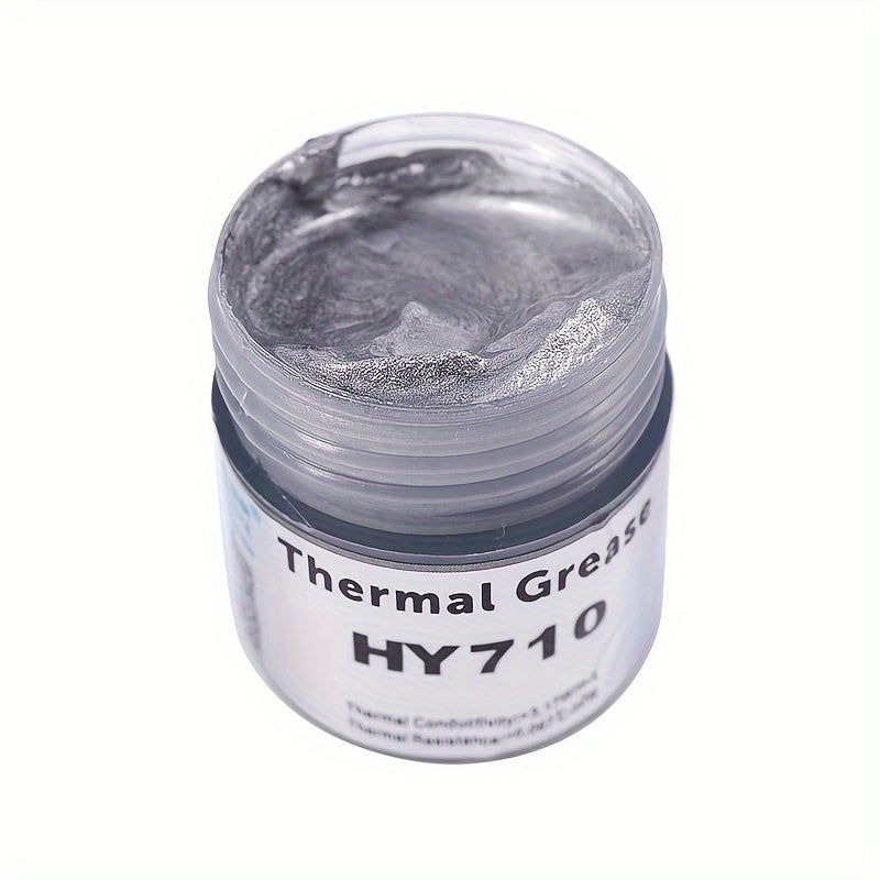 20g High-Capacity Premium Silver Thermal Grease Paste - Advanced CPU and GPU Heat Dissipation Compound - Designed for Chipset Cooling, Ideal for Overclocking and Gaming, HY710 High-Performance Model STORE ARBELLA'S