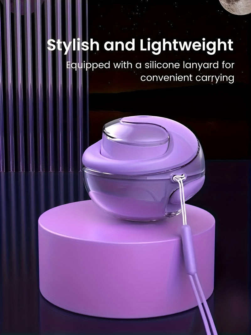 New Wireless BT5.3 Earbuds, Bass Stereo Sound, With Microphone, Open-ear Style, HD Voice With Smart Noise Reduction, Sports Headset With Wireless Charging Case, Wireless Gaming/Sports Earphone For Apple And Android STORE ARBELLA'S