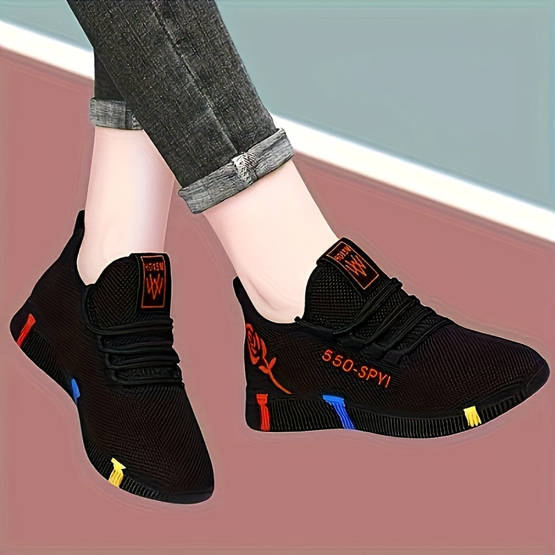 Breathable Women's Sneakers - Lightweight, Fashionable Low-Top Shoes with Soft Sole for All Seasons store Arbellas