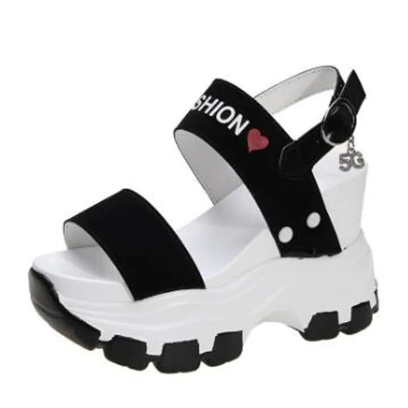 Fashion Women Sandals Stretch Flat Sandals Summer Beach Shoes Casual Sandalias Mujer Summer Footwear Platform Sandal Heels Women Store ARBELLA'S