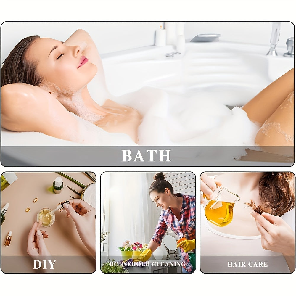 Jasmine Essential Oil - 1.01oz, 100% Pure Natural, Stress Relief, Homeopathic Liquid for Hair & Skin, Massage, Diffuser, Moisturizing Aromatherapy for Men & Women STORE ARBELLA'S