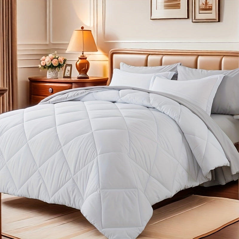 7pcs Luxurious Ultra-Soft Comforter Set | Breathable, Quilted Comforter, Flat Sheet, Fitted Sheet, Pillowcases, Pillow Shams | Warmth for All Seasons, School, Valentine's Day, Boys And Girls, Bed In A Bag Store ARBELLA'S