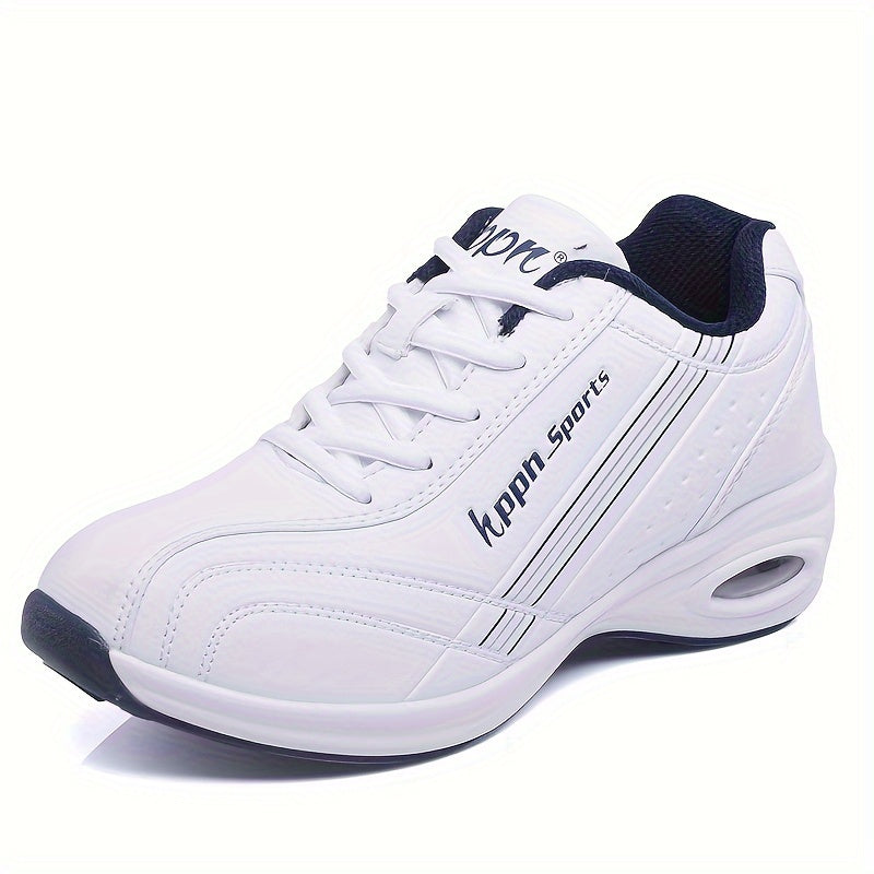 Womens Air Cushion Sports Sneakers - Comfortable Elevating Trainers - Anti-Slip, Stylish & Versatile for Outdoor Adventures