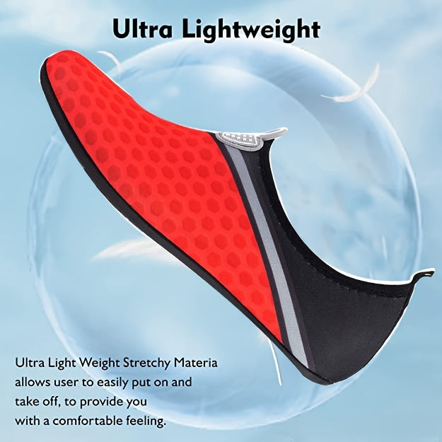 Ultra-Lightweight Barefoot Aqua Shoes - Quick-Drying, Non-Slip, Breathable Water Shoes for Summer Beach, Creek Hiking, Surfing, Swimming, Boating, and Water Sports - Ideal for Men's Outdoor Water Activities Store ARBELLA'S