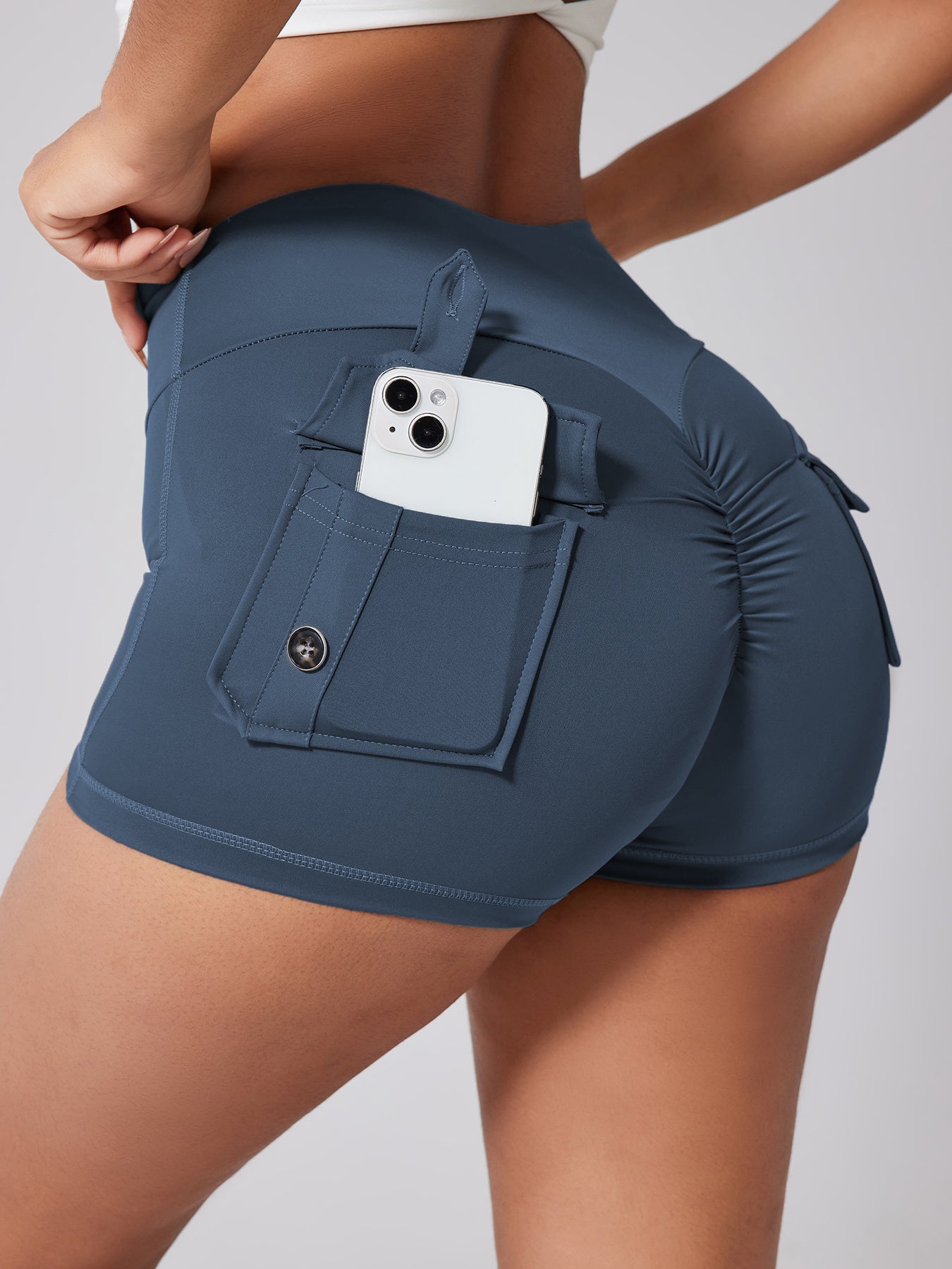 1 Pack Women's Sports Shorts, High Waist Design, Soft and Comfortable, Suitable for Sports and Yoga, Can Effectively Control the Abdomen. Store ARBELLA'S