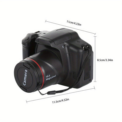 Professional Digital Camera, 16x Digital Zoom, 2.4in Screen, Suitable For Beginner, Batteries Not Included