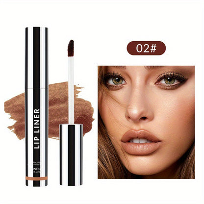 3pcs Lip Liner, Peel Off Lip Liner Tattoo, Peel Off Lip Stain, Peel Off Long Lasting Lip Stain, Infused with Vitamin E Moisturising, Makeup Gift for Women