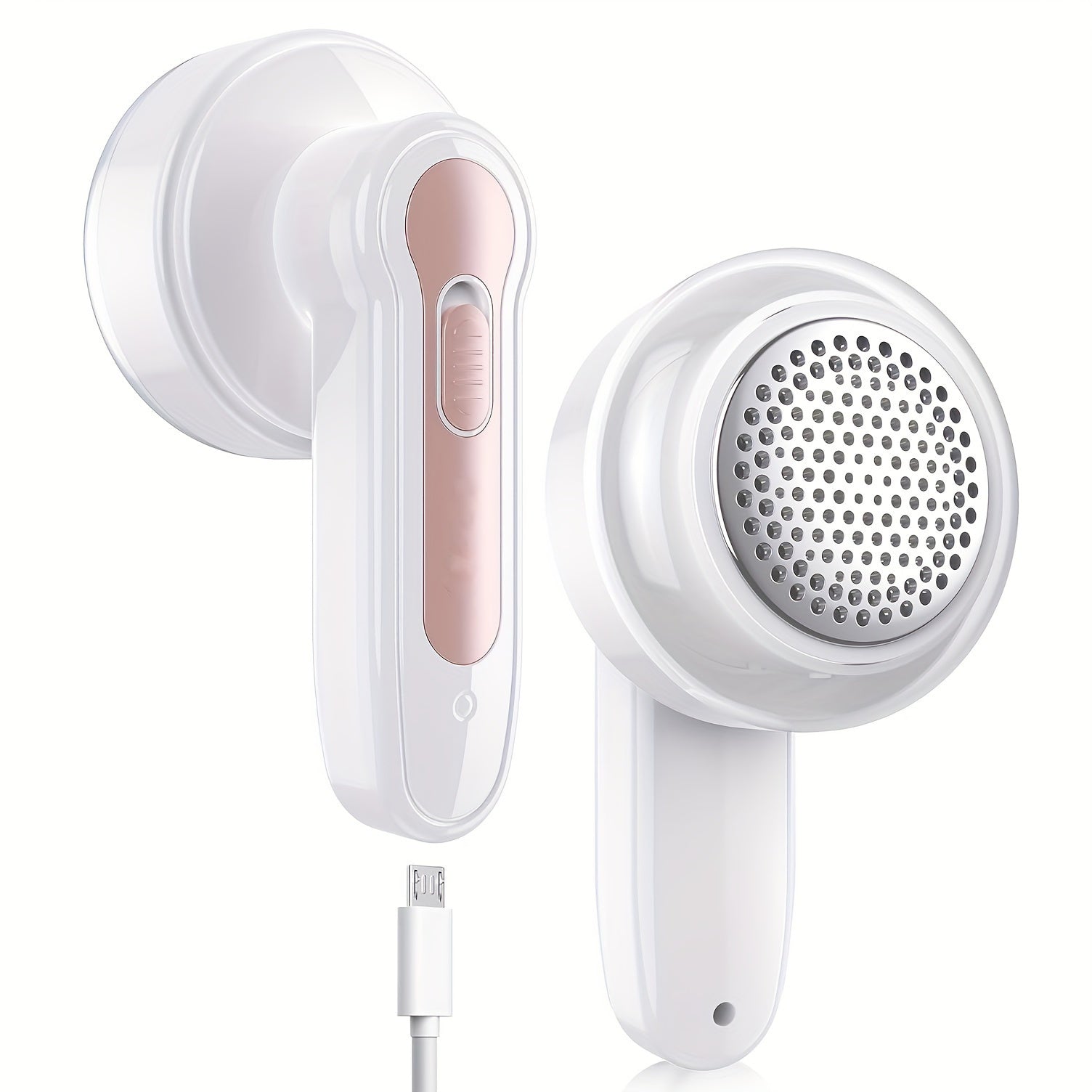 USB Rechargeable Electric Lint Remover - Fabric Shaver with One More Blade - Portable Fuzz Remover, Pilling Remover, Hairball Trimmer for Clothes, Bedding, Furniture, Carpet, Sofa, Cleaning Supplies, Cleaning Gadgets Store ARBELLA'S