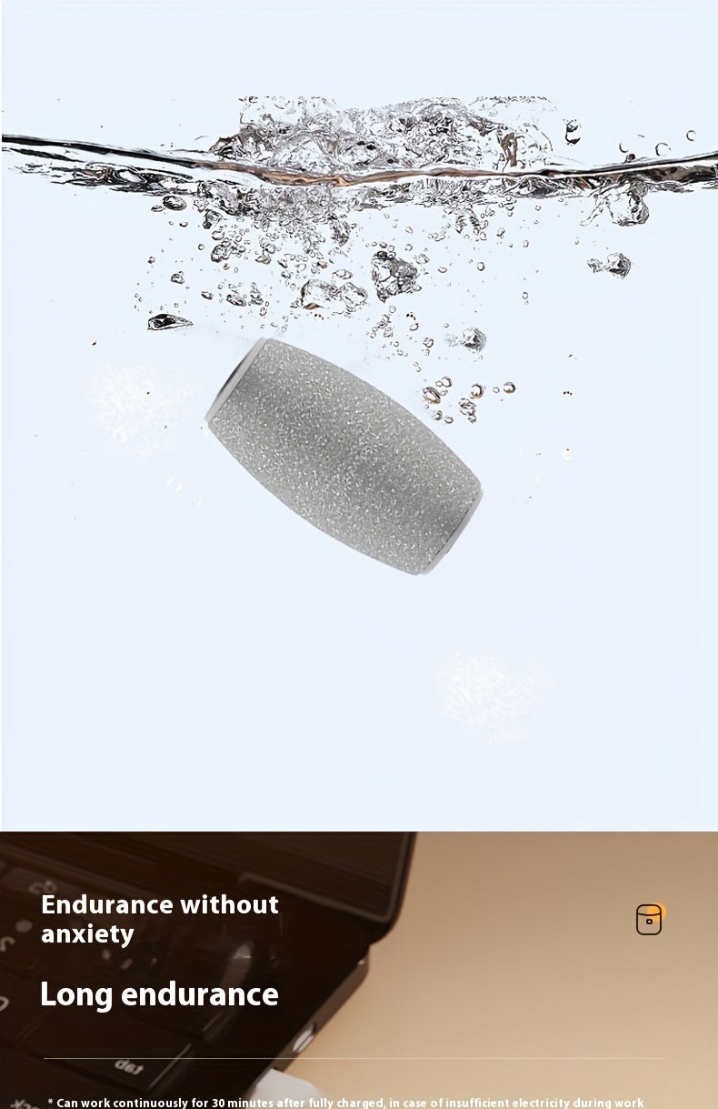 Rechargeable Electric Remover Kit with 3 Interchangeable Heads, Portable Pedicure Tools for Smooth and Soft Feet, Professional Foot Care Solution. Store ARBELLA'S