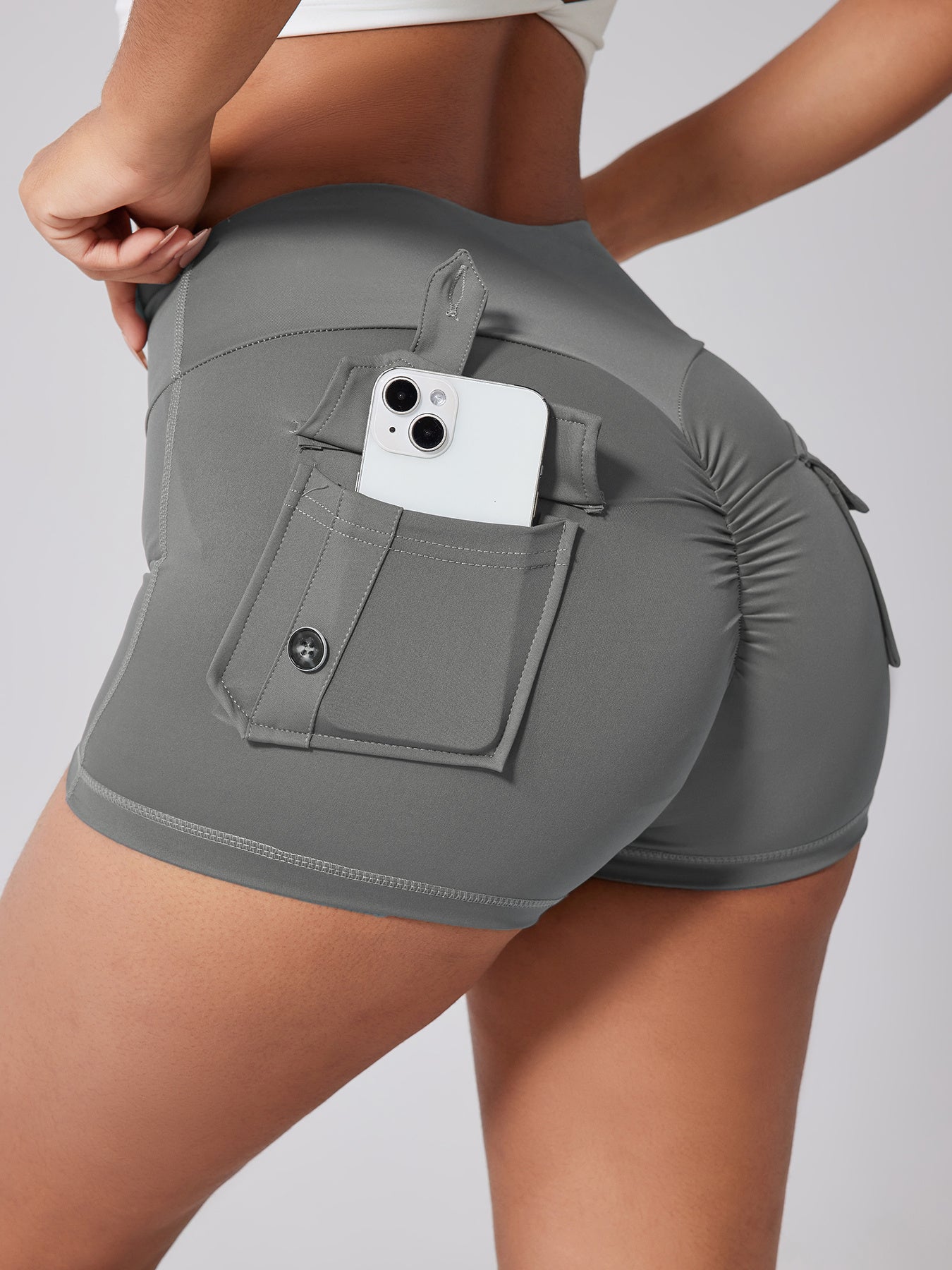 1 Pack Women's Sports Shorts, High Waist Design, Soft and Comfortable, Suitable for Sports and Yoga, Can Effectively Control the Abdomen. Store ARBELLA'S