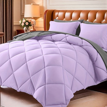 7pcs Luxurious Ultra-Soft Comforter Set | Breathable, Quilted Comforter, Flat Sheet, Fitted Sheet, Pillowcases, Pillow Shams | Warmth for All Seasons, School, Valentine's Day, Boys And Girls, Bed In A Bag Store ARBELLA'S