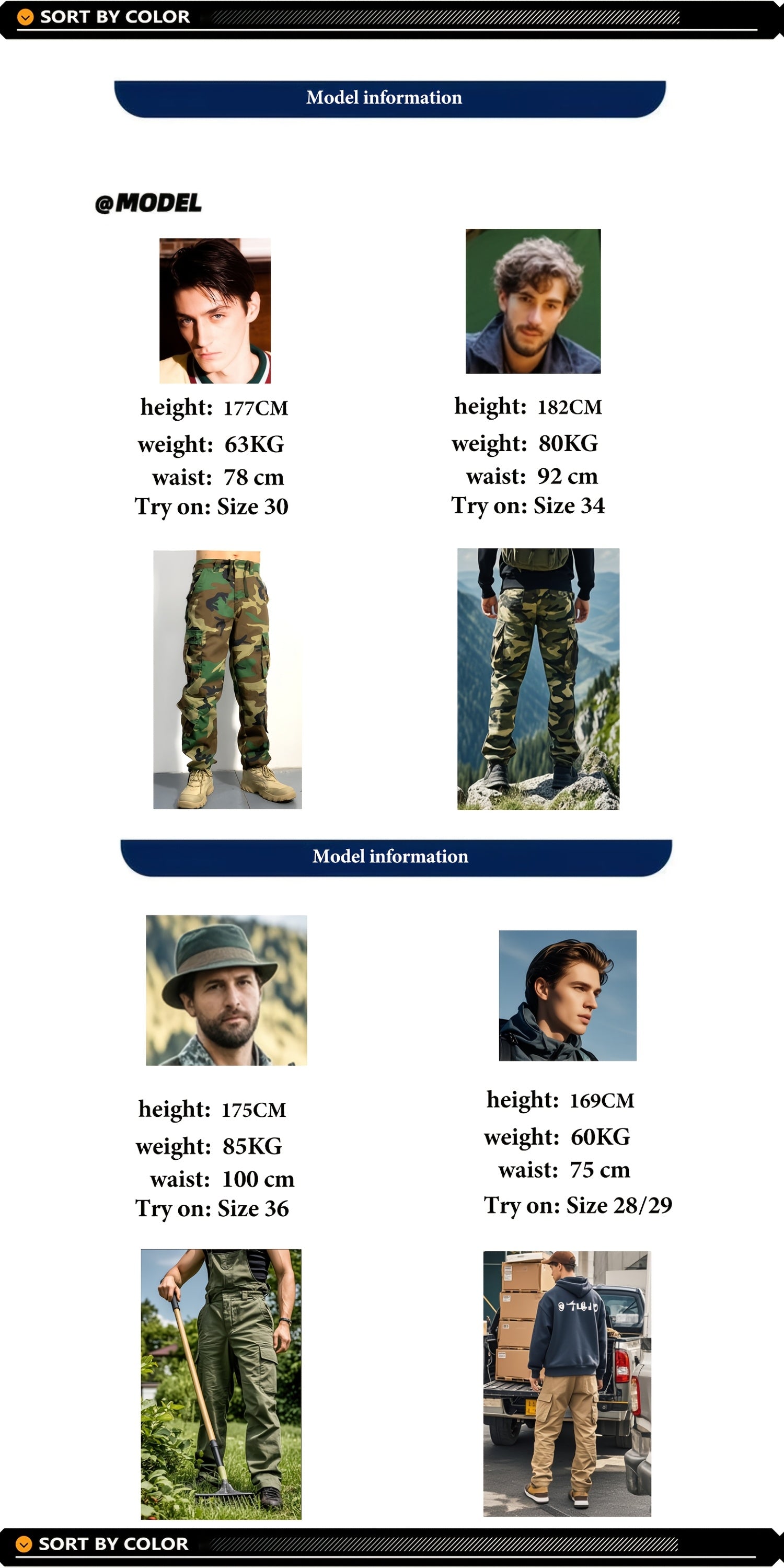 Men's 10-Pocket  Outdoor Pants - Durable Cotton Anti-Tear Fabric, Loose Fit Straight-Leg Design with Multiple Utility Pockets for Hiking, Camping & Casual Wear (Spring/Fall/Summer). Store ARBELLA'S