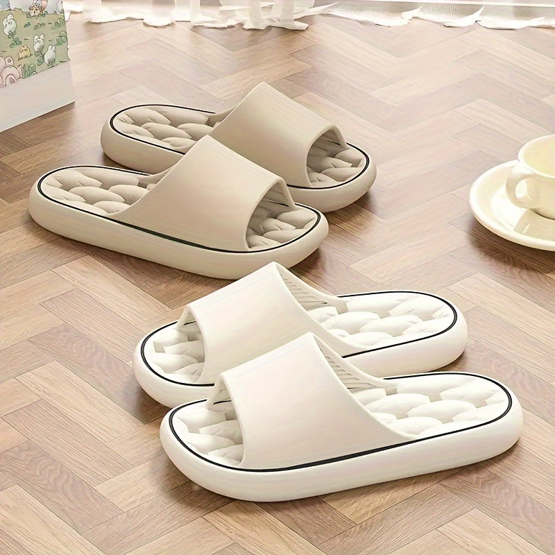 Quick-Dry Slides - Comfortable Open Toe EVA Shoes for Indoor/Outdoor Use, All Seasons