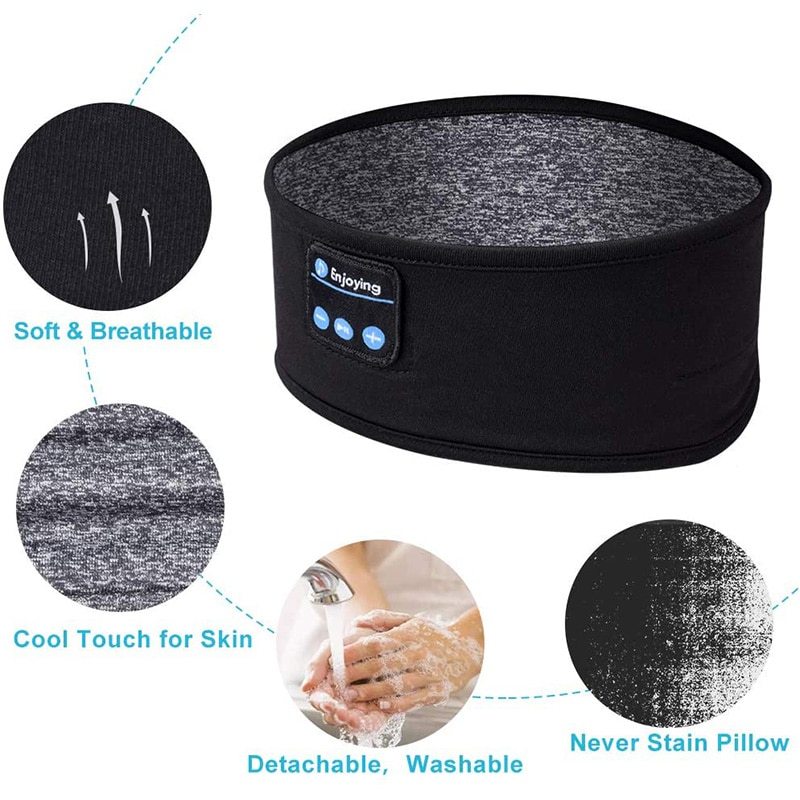 Gorro bluetooth para dormir