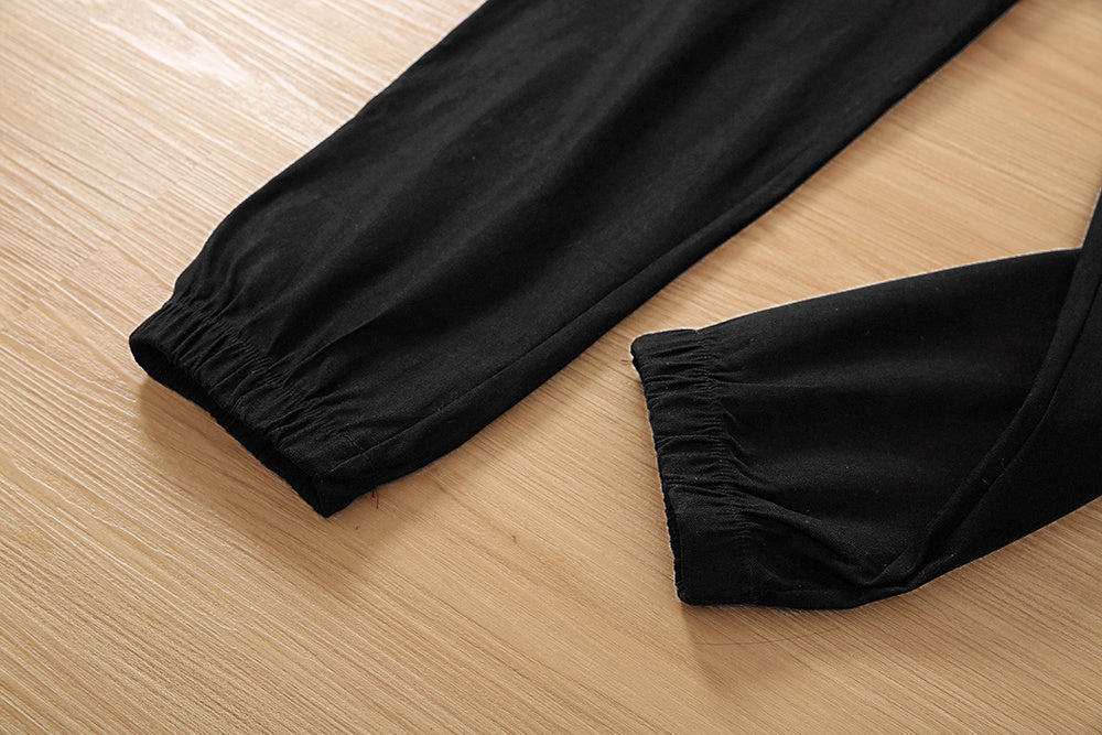 Y2K Chic Drawstring Cargo Pants - Stretchy Elastic Waist, Long Length, Multiple Pockets, Casual Comfortable Women's Clothing for Everyday Wear Store ARBELLA'S