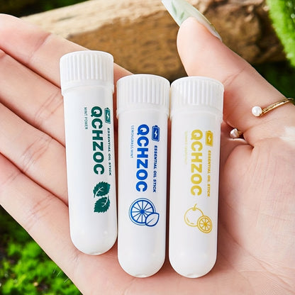 3pcs Of Scents To Refresh And Wake Up The Brain, Driving Anti-drowsy Nasal Inhalation Nasal Congestion Nasal Inhalation Awake Stick