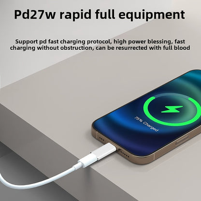 2pcs Set, Suitable for Iphone Lightning to USB C Adapter, C-Type Charger Interface, Suitable for Iphone16/15 Charger Store ARBELLA'S