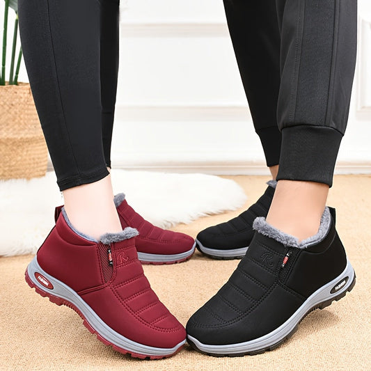 Ultra-Warm Winter Boots Unisex - Thick Sole Snow Boots, Arctic-Grade Cold Weather Insulated Ankle Boots with High-Density Lining & Thermal Lock Technology, Solid Color Minimalist Design for Outdoor Hiking, Casual Wear, Hiking Store ARBELLA'S