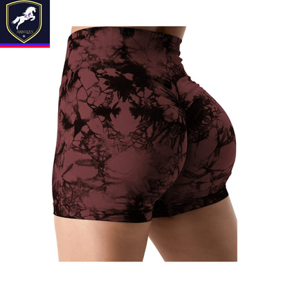 5 Piece Workout Shorts For Women, Scrunch Butt Lifting High Waisted Yoga Gym Seamless Booty Biker Shorts, Women's Activewear Store ARBELLA'S