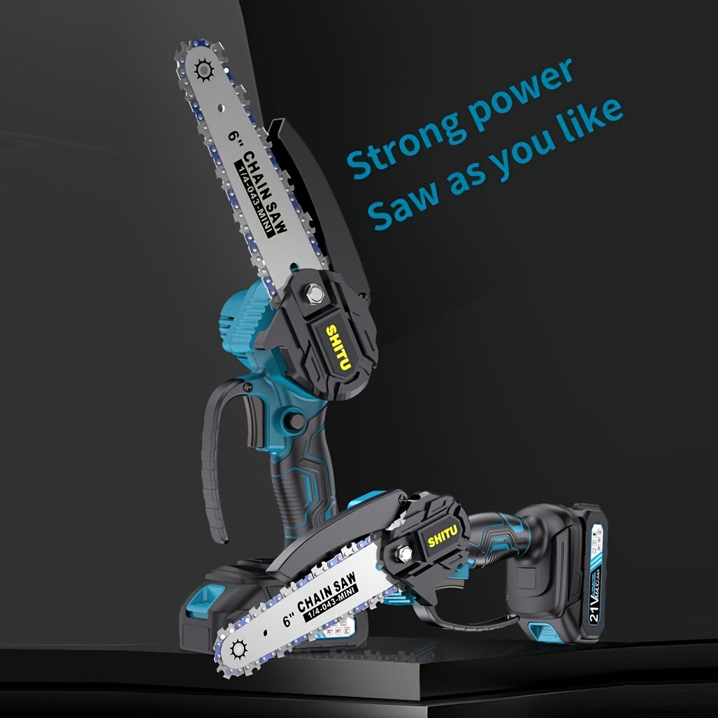 Mini Cordless Chainsaw - Lightweight, Portable, Rechargeable Battery | Safe Trimming for Tree Branches, Courtyard, Household, Garden, Gifts for Men Store ARBELLA'S