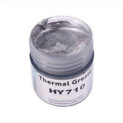 20g High-Capacity Premium Silver Thermal Grease Paste - Advanced CPU and GPU Heat Dissipation Compound - Designed for Chipset Cooling, Ideal for Overclocking and Gaming, HY710 High-Performance Model