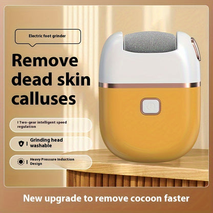 Rechargeable Electric Remover Kit with 3 Interchangeable Heads, Portable Pedicure Tools for Smooth and Soft Feet, Professional Foot Care Solution. Store ARBELLA'S