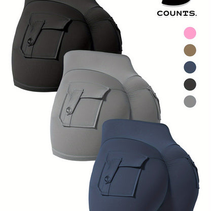 1 Pack Women's Sports Shorts, High Waist Design, Soft and Comfortable, Suitable for Sports and Yoga, Can Effectively Control the Abdomen. Store ARBELLA'S