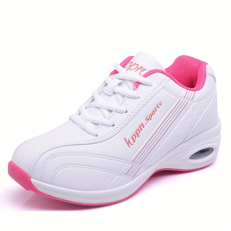 Womens Air Cushion Sports Sneakers - Comfortable Elevating Trainers - Anti-Slip, Stylish & Versatile for Outdoor Adventures