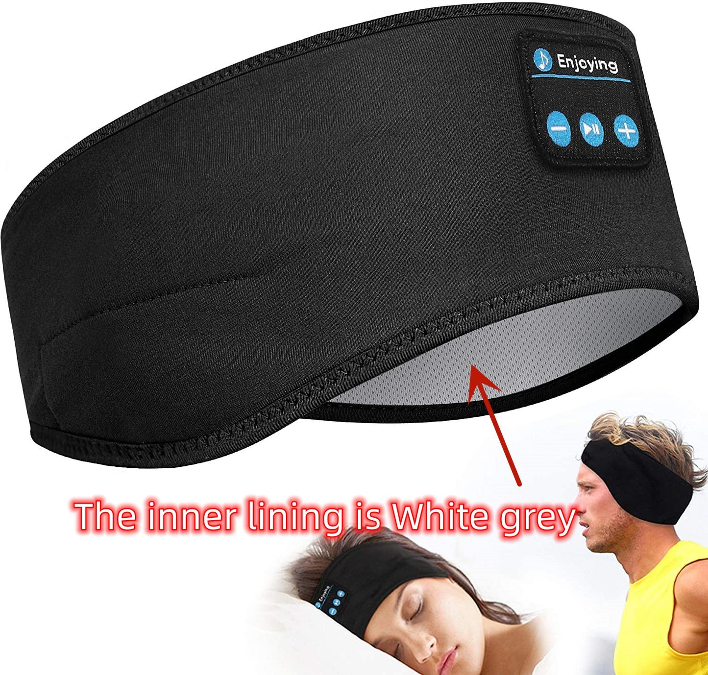 Gorro bluetooth para dormir