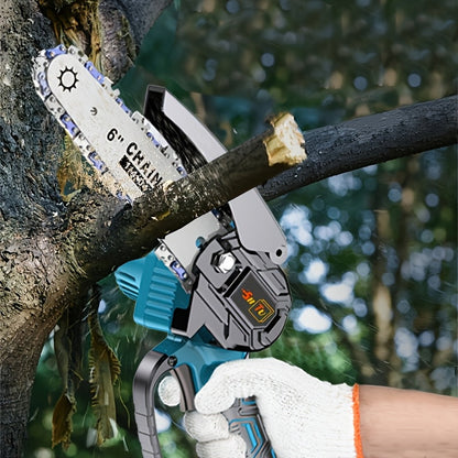 Mini Cordless Chainsaw - Lightweight, Portable, Rechargeable Battery | Safe Trimming for Tree Branches, Courtyard, Household, Garden, Gifts for Men Store ARBELLA'S