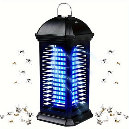 110V Powerful Outdoor Mosquito Killer - Effective Insect Repellent for Courtyard Use - Electric Fly Trap with US Plug for Mosquito Control