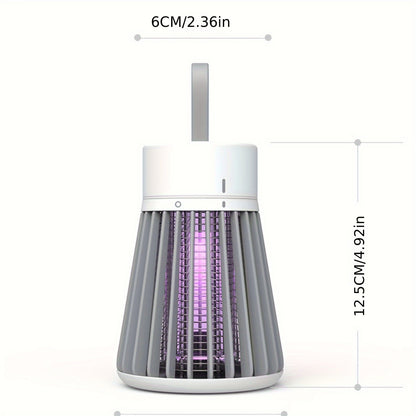 Electric Bug Zapper - Effective Mosquito Zapper, Advanced Fly Trap, Powerful Mosquito Killer, Energy-Efficient LED Lamp, Safe USB Electric.