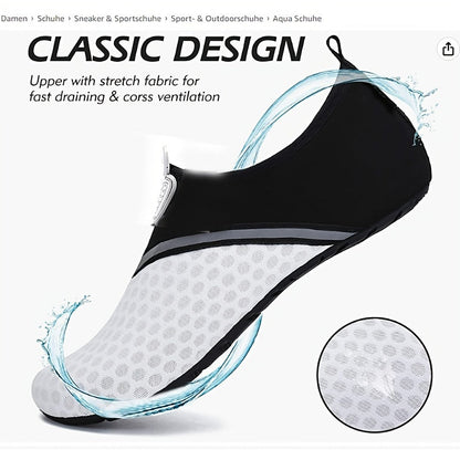 Ultra-Lightweight Barefoot Aqua Shoes - Quick-Drying, Non-Slip, Breathable Water Shoes for Summer Beach, Creek Hiking, Surfing, Swimming, Boating, and Water Sports - Ideal for Men's Outdoor Water Activities Store ARBELLA'S