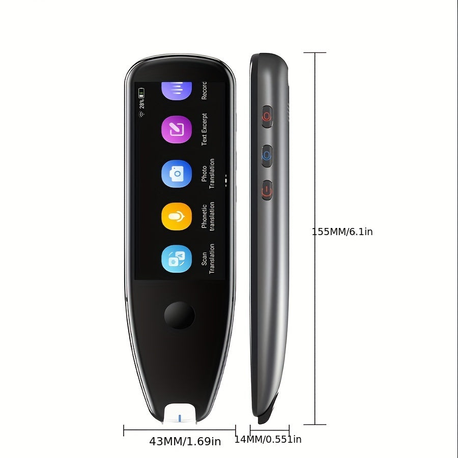 Smart Multifunction Translation Real Time Languages Translator Business Dictionary Pen Voice Scan Translator Pen Business Travel Abroad Dictionary Pen Support 112 Languages