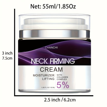 1.85 Fl.Oz Neck Firming Cream With Retinol, Collagen, And Hyaluronic Acid - Skin Tightening Lifting Hydrating Moisturizer For Women And Men