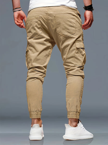 6pcs Men's Autumn And Winter Regular Edition Fashionable Pants And Sports Pants Casual Sports And Outdoor Pocket Elastic Waist Drawstring Pants, Pants For Men High Quality. Store ARBELLA'S