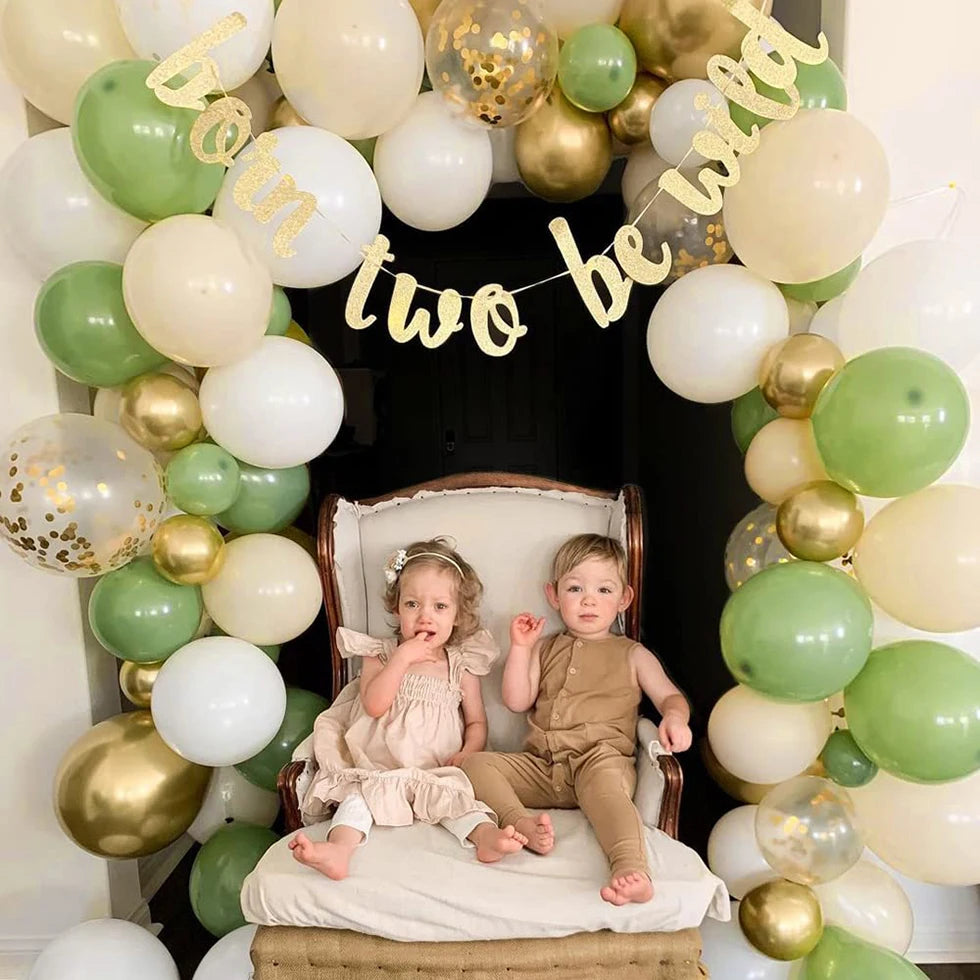 APERIL Girl First Birthday Balloon Jungle Safari Birthday Party Decorations for Kids Boy Baby Shower Wild One Party Supplies STORE ARBELLA'S