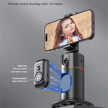 Roreta NEW Axis 360 Rotation Gimbal Stabilizer Selfie Stick Foldable With Bluetooth Shutter Monopod For Smartphone IOS Android