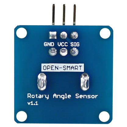 Sensor de ángulo giratorio de alta sensibilidad, Control de volumen ajustable, perilla de potenciómetro, módulo de interruptor blanco para Arduino