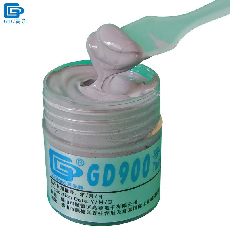 Net Weight 1/3/7/15/30 Grams Gray GD900 Thermal Conductive Grease Paste Plaster Heat Sink Commpound for CPU LED SSY BAS BR BX CB