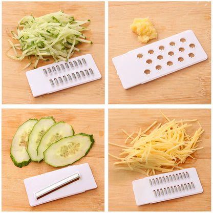 Vegetable Cutter Potato French Fries Graters Manual Shredder Kitchen Accessories Gadget Multifunctional Vegetable Slicer Chopper