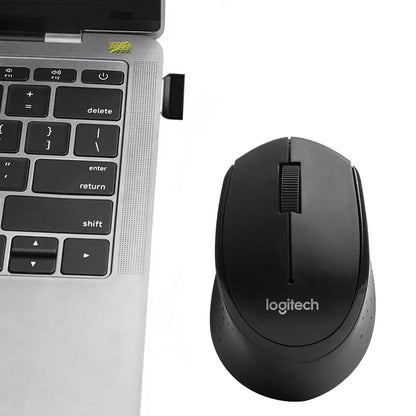 Logitech M330 Wireless Mouse Ergonomic 1000DPI Bluetooth Mouse Multi-mode Rechargeable Silent Optical Mouse for PC/Laptop Mice