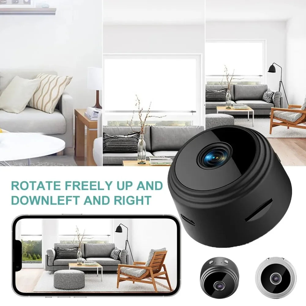 1080P A9 Mini Wifi Camera Magnetic Network Security IP Camera Night Vision Wifi Wireless Portable Infrared Video Voice Record