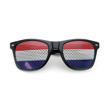 National Flag Sunglasses Men Football Basketball Game Baseball Match Decorative Glasses Women Festival Independence Day Eyewear