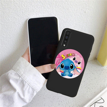 for Samsung Galaxy A50 A70 A50S A30S A 30S 50 50S 70 Phone Case Cute Minnie Mickey Donald Daisy Duck Stitch Soft Silicone Cover