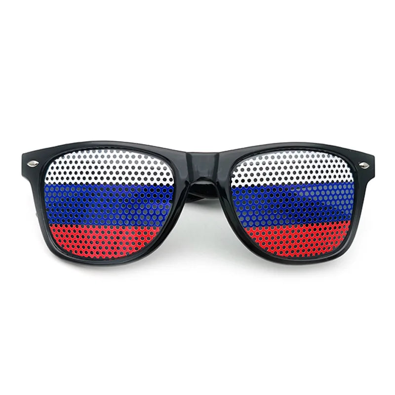 National Flag Sunglasses Men Football Basketball Game Baseball Match Decorative Glasses Women Festival Independence Day Eyewear