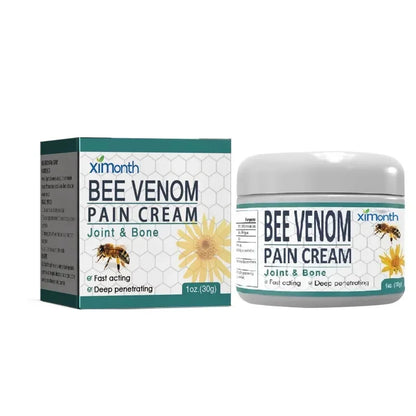 Bee Venom Joint Ointment Relieves Pain in The Lumbar Spine Hands Feet Joints Shoulders and Neck. Massage Care Cream