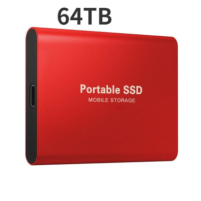 1TB External Hard Disk 2TB High-Speed Hard Drive USB3.1 Type-C Solid State Drive Storage Disks for Laptops/Desktop/Mac/phone